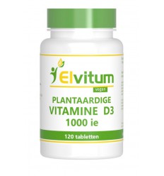 Elvitum Vitamine D3 25 mcg vegan 120 tabletten
