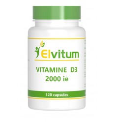 Elvitum Vitamine D3 50 mcg/50 mcg 120 capsules