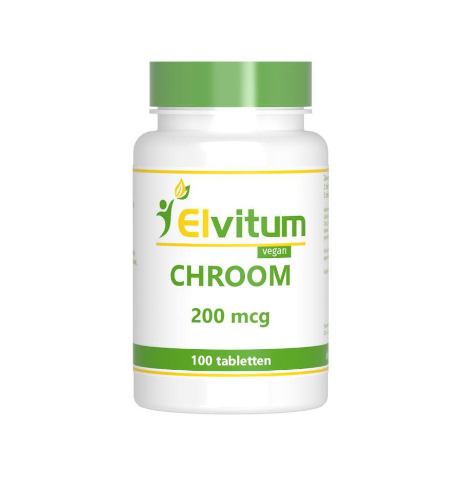Ontslag nemen Vroeg Boek Elvitum Chroom 100 tabletten kopen?