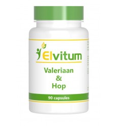 Elvitum Valeriaan en hop 90 capsules