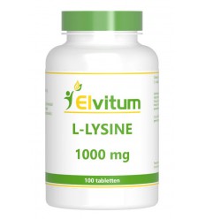 Elvitum L-Lysine 1000 mg 100 tabletten