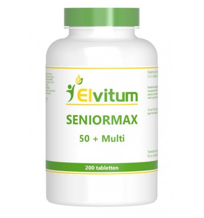 Multivitamine 50 plus Elvitum Seniormax 50+ multi 200 tabletten kopen