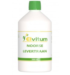 Elvitum Levertraan 500 ml