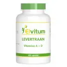 Elvitum Levertraan A D3 400 capsules