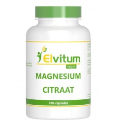 Elvitum Magnesium citraat 180 vcaps