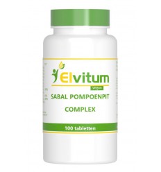 Elvitum Sabal pompoenpit complex 100 tabletten