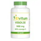 Elvitum Visolie 500 mg omega 3 30% 200 capsules