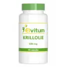 Elvitum Krill olie 500 mg 90 capsules
