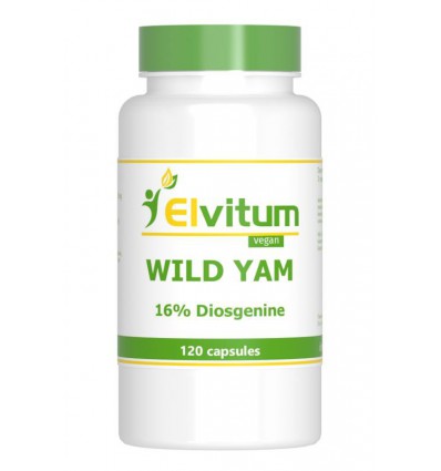 Supplementen Elvitum Wild Yam 100 mg 16% diosgenine 120 vcaps kopen