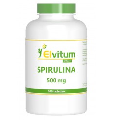 Elvitum Spirulina 500 mg 500 tabletten