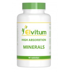 Elvitum High absorption minerals 90 tabletten