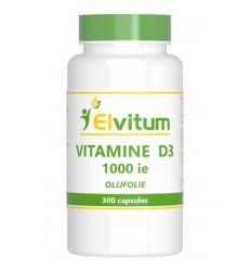 Elvitum Vitamine D3 25 mcg 300 capsules