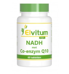 Elvitum NADH met co-enzym Q10 60 tabletten