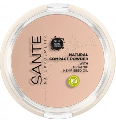 Sante Naturkosmetik Compact make-up 01 cool ivory 9 gram