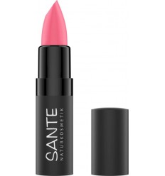 Sante Naturkosmetik Lipstick matte 02 gentle rose 4,5 gram