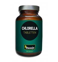 Hanoju Chlorella premium 400 mg pet flacon 300 tabletten