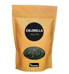 Hanoju Chlorella premium 400 mg paper bag 2500 stuks
