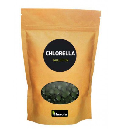 Chlorella Hanoju premium 400 mg paper bag 1250 tabletten kopen
