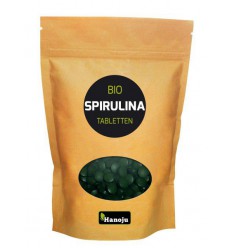 Hanoju Spirulina 400 mg paper bag biologisch 2500 stuks