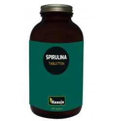 Hanoju Spirulina 400 mg glas flacon 800 tabletten