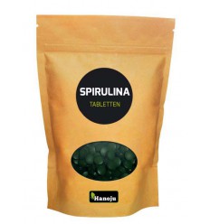 Hanoju Spirulina 400 mg premium zak 1250 stuks
