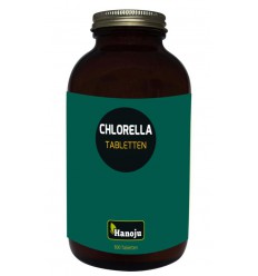 Hanoju Bio chlorella flacon glas 800 tabletten