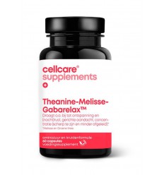Cellcare theanine melisse gabarelax 60 vcaps