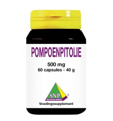 SNP Pompoenpitolie 500 mg 60 capsules