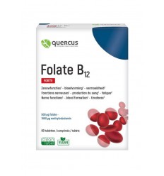 Quercus Folate B12 80 smelttabletten