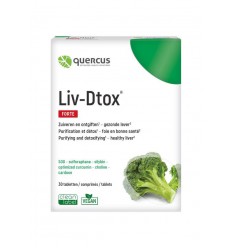 Quercus Liv-dtox 30 tabletten kopen