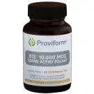Proviform Vitamine B12 10.000 mcg combi actief folaat 60 smelttabletten