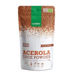 Purasana Acerola powder vegan biologisch 100 gram