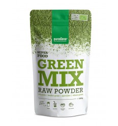 Purasana Green mix poeder biologisch 200 gram