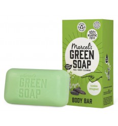 Marcels Green Soap Shower bar tonka & muguet 150 gram