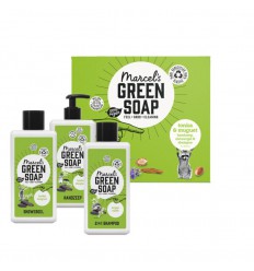 Marcels Green Soap Giftbox tonka & muguet 900 gram