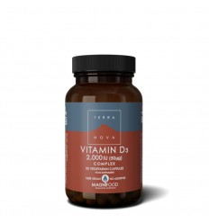 Terranova Vitamine D3 50 mcg complex 50 vcaps