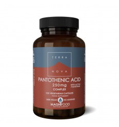Terranova Pantothenic acid 250 mg complex 100 capsules
