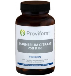 Proviform magnesium citraat 250 & b6 90 vcaps