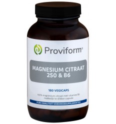 Proviform magnesium citraat 250 & b6 180 vcaps kopen
