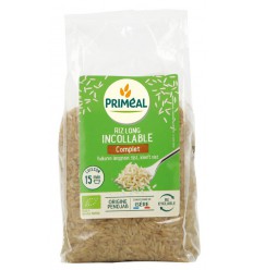Primeal Volkoren langgraan rijst voorgokt 500 gram