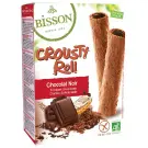 Bisson Crousty roll pure chocolade 125 gram
