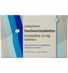 Leidapharm Loratadine 10 mg 7 tabletten