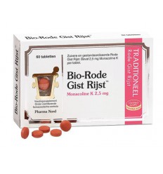 Pharma Nord bio rode gist rijst pn 60 tabletten