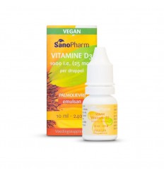 Sanopharm Emulsan vitamine D3 vegan 10 ml kopen