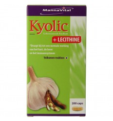 Mannavital Kyolic + lecithine 200 capsules kopen