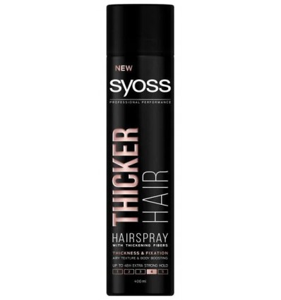 Syoss Hairspray thicker hair 400 ml