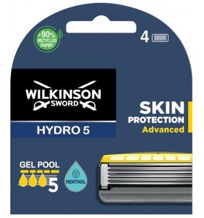 Wilkinson Hydro 5 skin protect advance 4 stuks