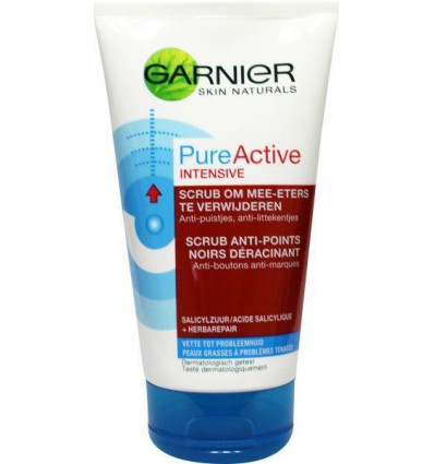 Garnier Skin naturals pure active scrub 150 ml