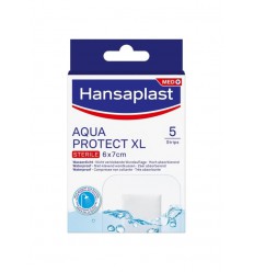 Hansaplast Aqua protect antibacterieel XL 5 stuks