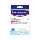 Hansaplast Aqua protect antibacterieel XXL 5 stuks
